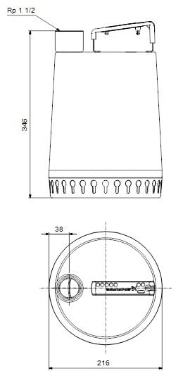 UNILIFT AP12.40.08.A3 Boyut