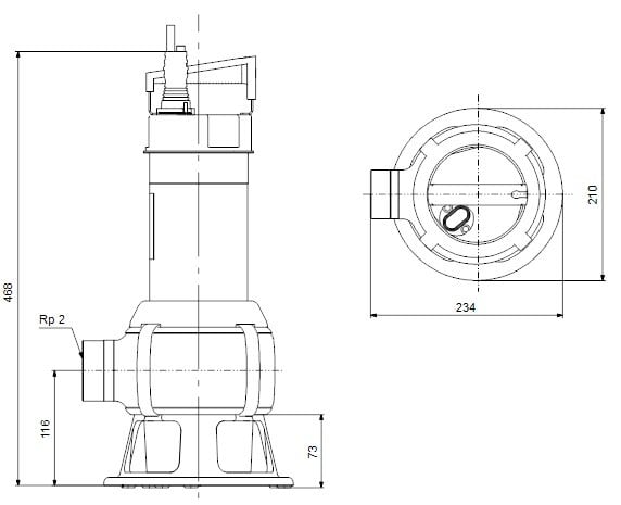 UNILIFT AP50B.50.15.3V boyut