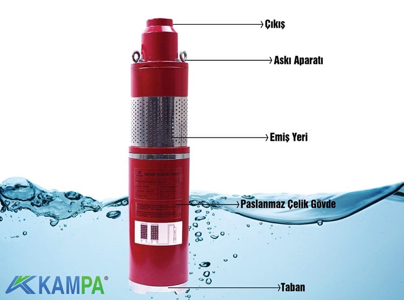 Solar pompa