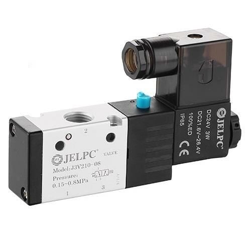 Jelpc 3V210 Pnömatik Yön Kontrol Valfi 3/2 Tek Bobin