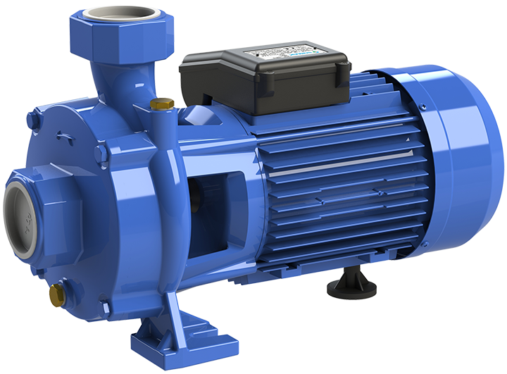 Sumak SMKT 220-S Sıcak Su Çift Kademeli Santrifüj Pompa 90°C Trifaze (380V) 2.2HP