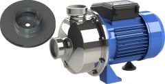 Sumak SMINOX/K-150-S Sıcak Su Paslanmaz Santrifüj Pompa Kapalı Fan 90°C Monofaze (220V) 1.5HP