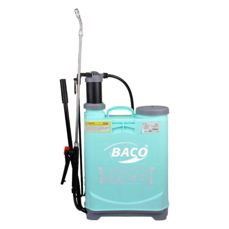 Baco BC-16S Basınçlı İlaçlama Pompası 16 Lt Mekanik Kollu