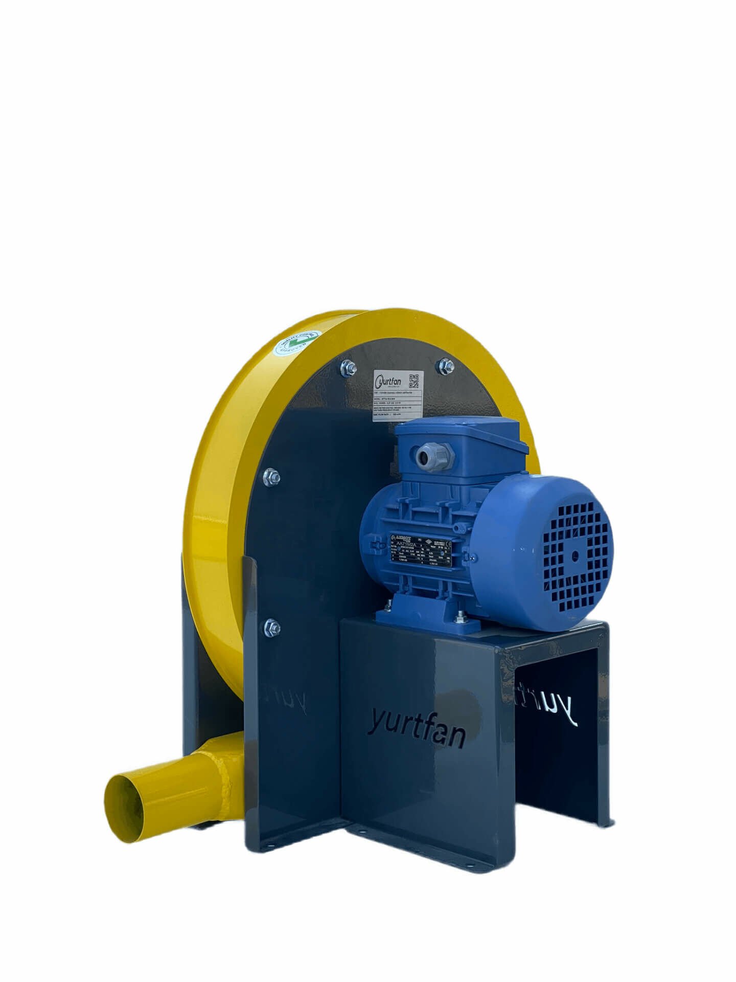 Yurtfan YB-1HP YÜKSEK BASINÇLI KÖRÜK FANI 670 m³/h 300 mmSS