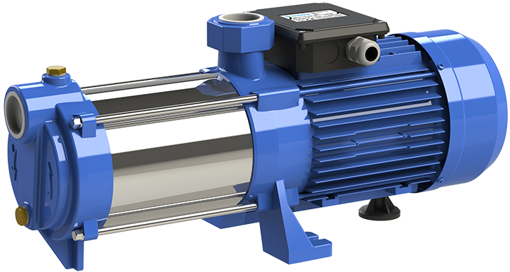 Sumak SYM 8-300/8 Yatay Milli Kademeli Pompa Monofaze (220V) 3HP