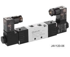 Jelpc 4V120 Pnömatik Yön Kontrol Valfi 5/2 Çift Bobin