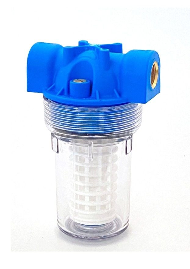 Aquafer 5'' Yıkanabilir Filtre 3/4 inc 100 Micron Su Süzme Tortu Pislik Tutucu Filtre