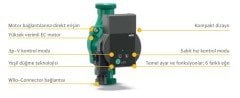 Wilo Atmos Pico 25/1-6-130mm Frekans Konvertörlü Sirkülasyon Pompası 5 mss 1''