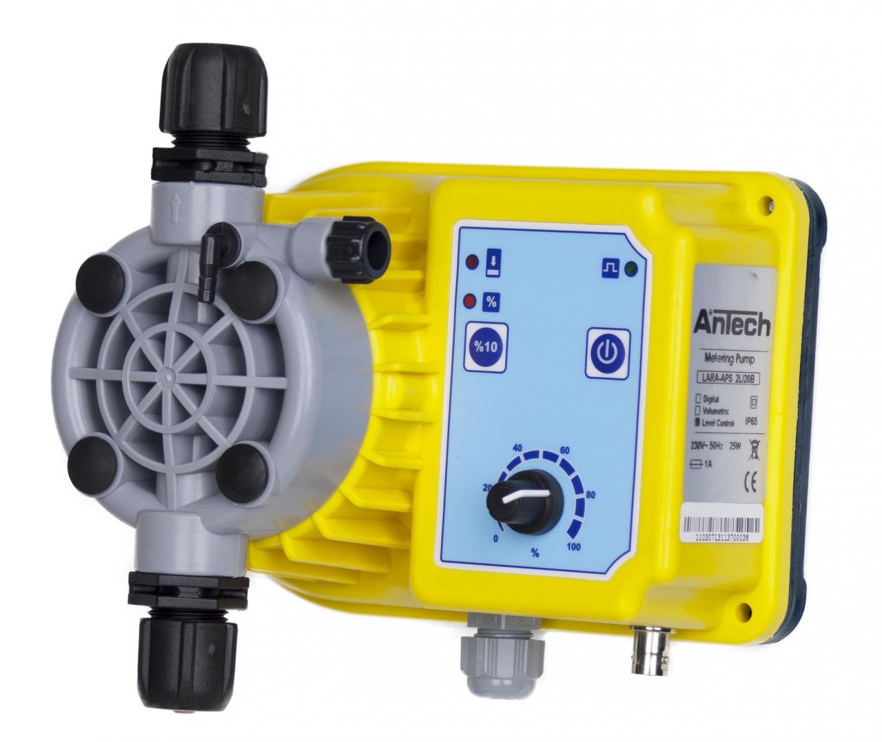 Antech LARA-APS 2L/10B Seviye Kontrollü & 1/10 Ayarlı Analog Dozaj Pompası