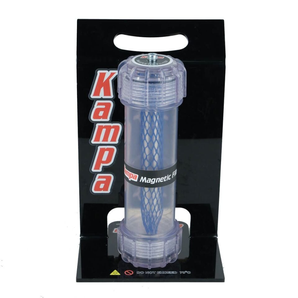 Kampa Tekli Manyetik Filtre Kireç, Tortu ve Metal Toz Filtresi