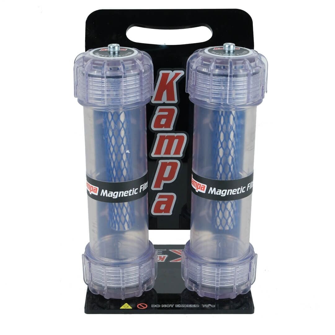 Kampa Çiftli Manyetik Filtre - Kireç, Tortu ve Metal Toz Filtresi