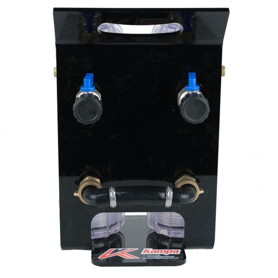 Kampa Çiftli Manyetik Filtre *Purjörlü* - Kireç, Tortu ve Metal Toz Filtresi