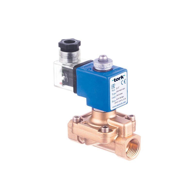Tork S5019 Kompresör Solenoid Valf Pilot Kumandalı N.Açık Yüksek Basınç