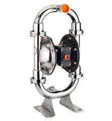 Huge Pump-Günalsan HP20 Paslanmaz Gövdeli Havalı Diyaframlı Pompa 560 Litre/Dakika 7 Bar 2'' EPDM