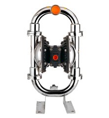 Huge Pump-Günalsan HP20 Paslanmaz Gövdeli Havalı Diyaframlı Pompa 560 Litre/Dakika 7 Bar 2'' EPDM