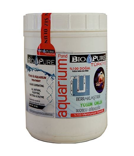 Bio Pure 450 Gram Su Berraklaştırma, Yosun Önleyici ve Koku Giderici Bakteri