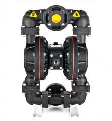 Huge Pump-Günalsan HP15 Plastik PVDF Gövdeli Diyaframlı Havalı Pompa 400 Litre/Dakika 7 Bar 1.1/2 inch