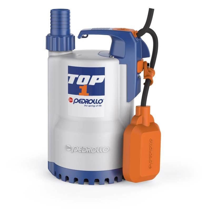 Pedrollo TOP-1 Flatörlü Plastik Drenaj Dalgıç Pompa