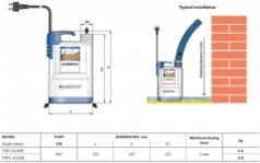 Pedrollo TOP2 FLOOR Sıfırdan Emişli Plastik Gövdeli Drenaj Dalgıç Pompa 9 mss 9.6 m³/h