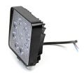 Beyaz Işıklı Kare Led Lamba Off Road Sis Farı 9 Ledli 12-24 Volt YERLİ ÜRETİM