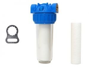 Aquafer 10 inç Spun Su Filtresi 3/4 inc 20 Mikron