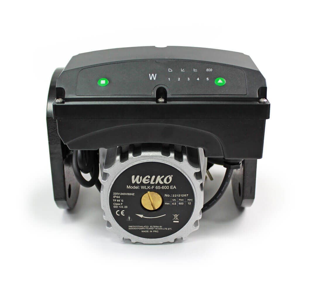 Welko WLK 65/12 Frekans Konvertörlü Flanşlı Sirkülasyon Pompası 340 mm 12 mss 20 m3/h