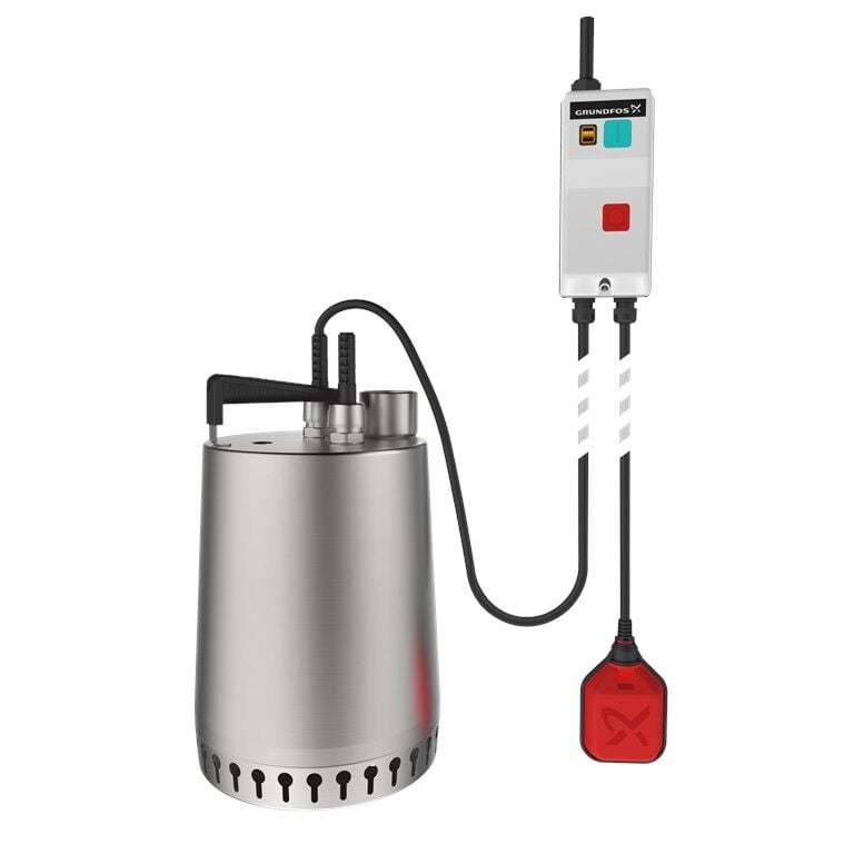 Grundfos UNILIFT AP12.40.08.A3 Paslanmaz Gövdeli Kirli Su Drenaj Dalgıç Pompa 380V