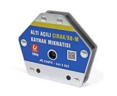 Çırak/50M Manyetik Kaynak Gönyesi 6 Açılı, 50 Kg Kaynak Tutucu Mıknatıs