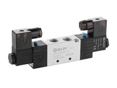 Jelpc 4V320 Pnömatik Yön Kontrol Valfi 5/2 Çift Bobin