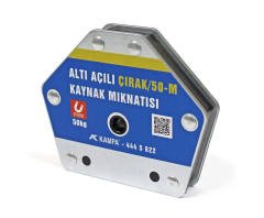 Çırak/50M Manyetik Kaynak Gönyesi 2 ADET 6 Açılı, 50 Kg Kaynak Tutucu Mıknatıs