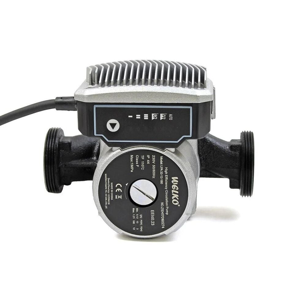 Welko LPA 32-12 180 mm 80-100.000 Kazan İçin Frekans Konvertörlü Sirkülasyon Pompası 12 mss 10 m3/h