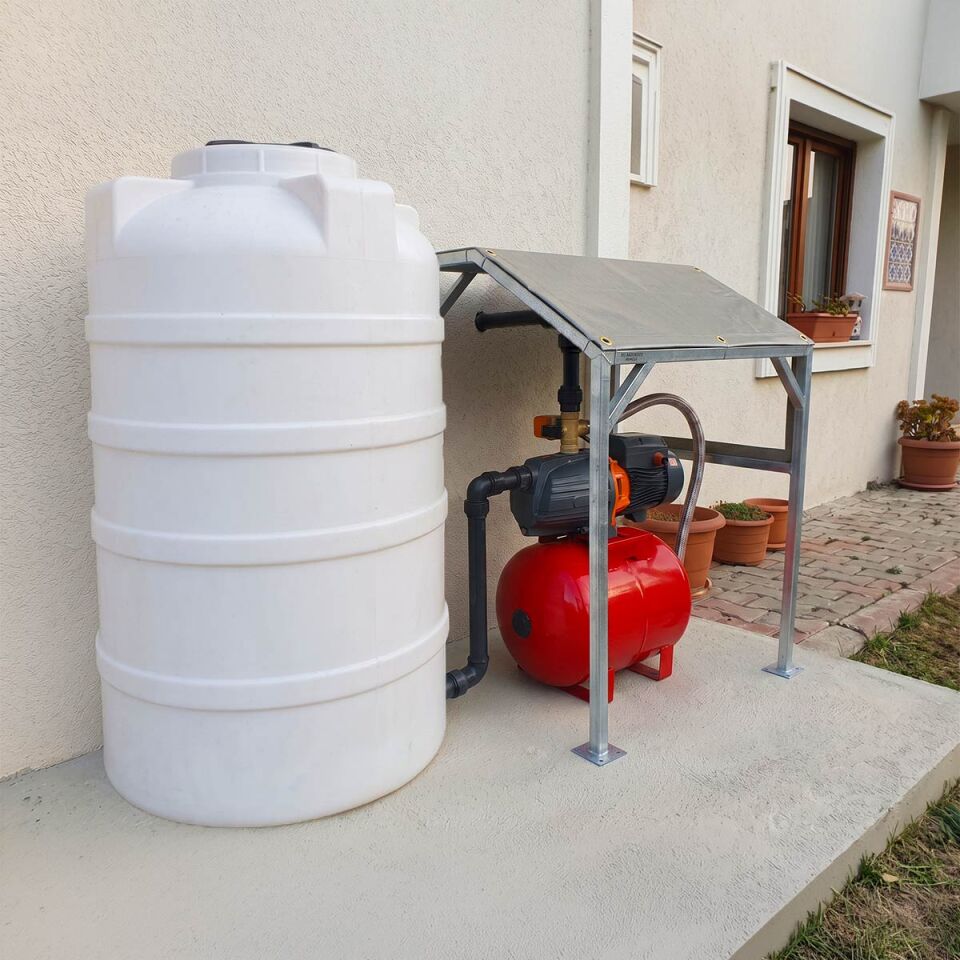 Leo Ajm75H 4 Kat 4 Daire 1 Hp Hidrofor, 50 Litre Yatay Tanklı Hidrofor, Ev Tipi Hidrofor