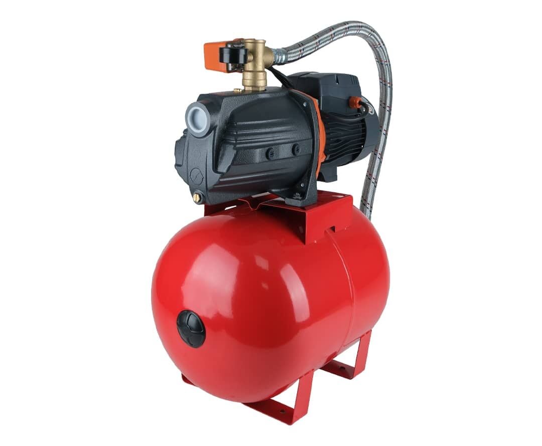 Leo Ajm75H 4 Kat 4 Daire 1 Hp Hidrofor, 50 Litre Yatay Tanklı Hidrofor, Ev Tipi Hidrofor