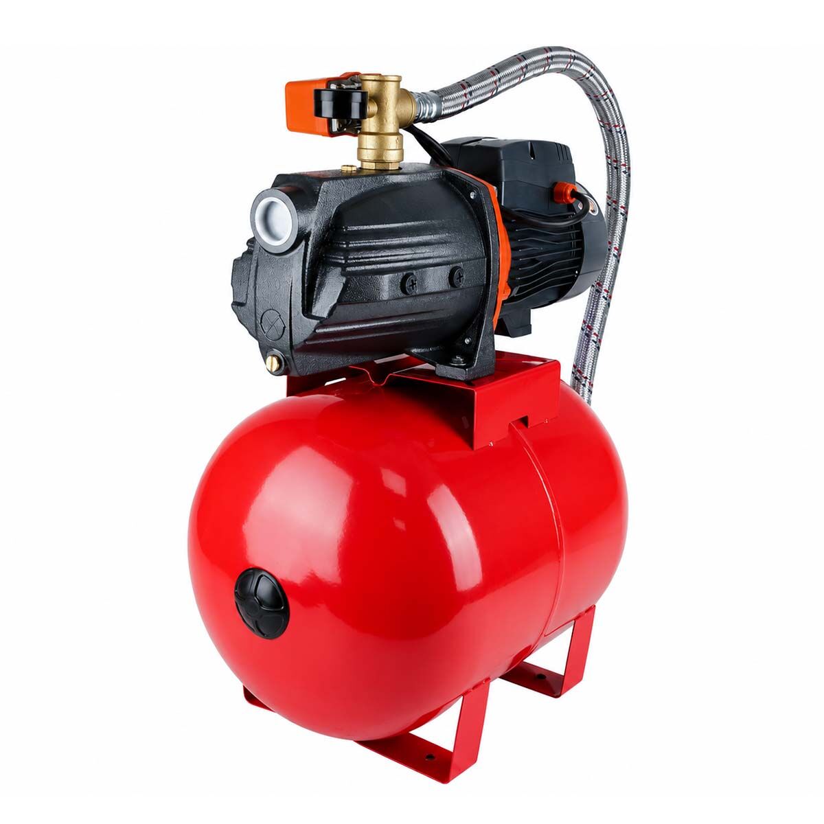 Leo Ajm110 5 Kat 5 Daire 1.5 Hp Hidrofor, 50 Litre Yatay Tanklı Hidrofor, Ev Tipi Hidrofor