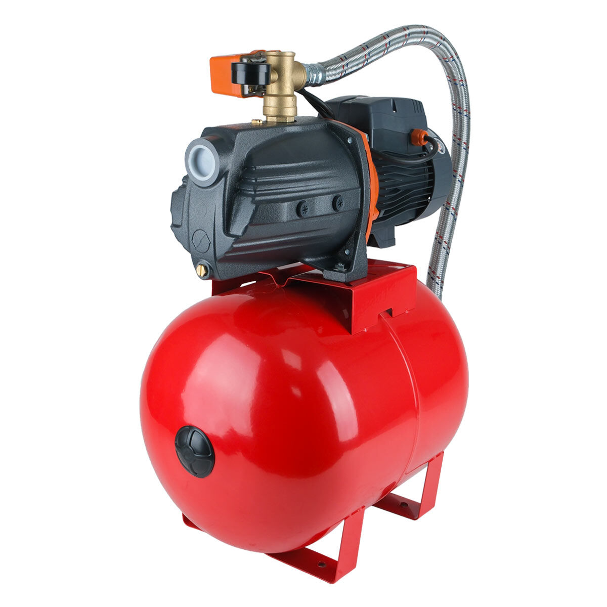Leo Ajm150 7 Kat 10 Daire 2 Hp Hidrofor, 50 Litre Yatay Tanklı Hidrofor, Ev Tipi Hidrofor