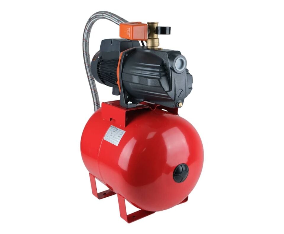 Leo Ajm150 7 Kat 10 Daire 2 Hp Hidrofor, 50 Litre Yatay Tanklı Hidrofor, Ev Tipi Hidrofor