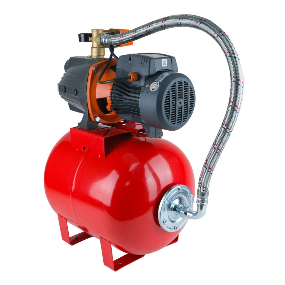 Leo Ajm150 7 Kat 10 Daire 2 Hp Hidrofor, 50 Litre Yatay Tanklı Hidrofor, Ev Tipi Hidrofor