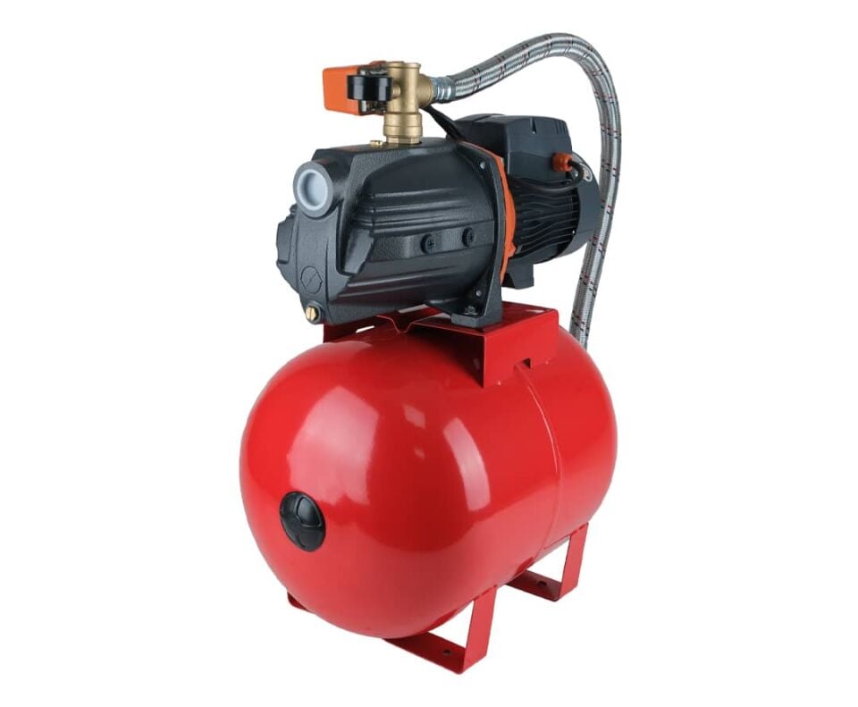 Leo Ajm150 7 Kat 10 Daire 2 Hp Hidrofor, 50 Litre Yatay Tanklı Hidrofor, Ev Tipi Hidrofor