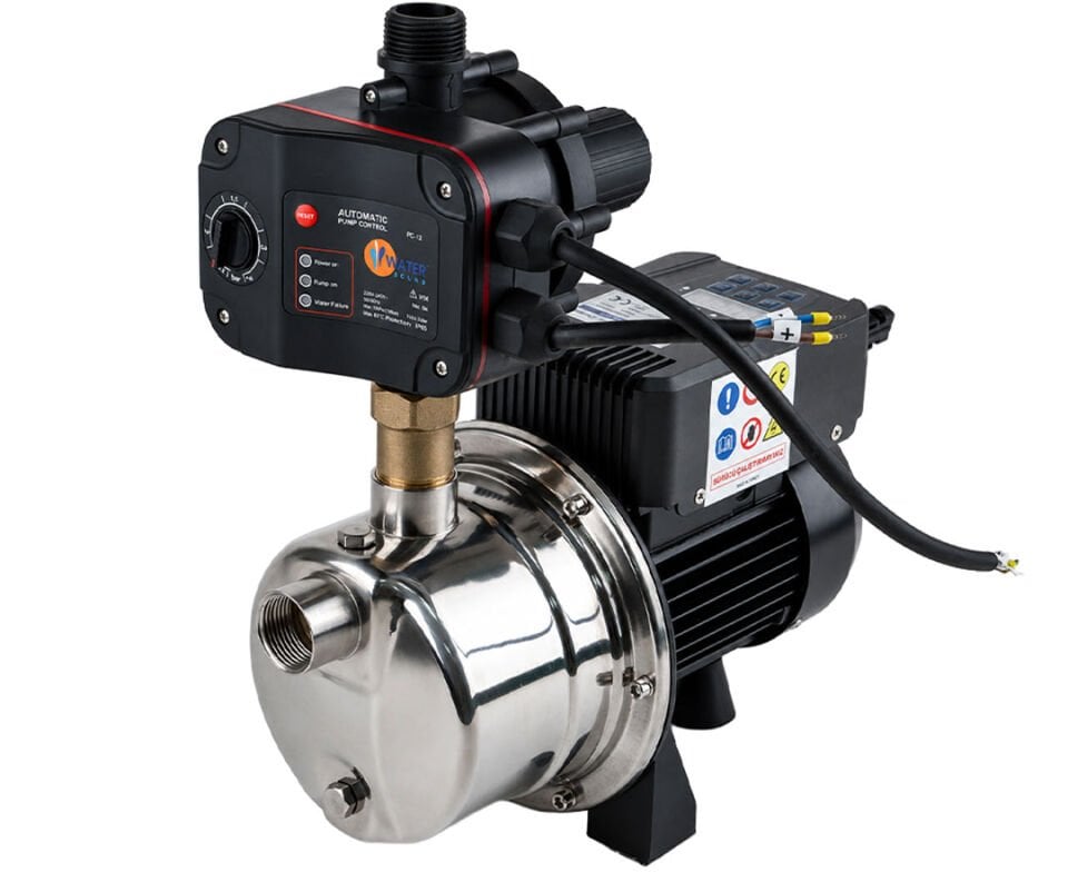 24 Volt DC Hidromatlı, Susuzluğa Karşı Korumalı Hidrofor 400 Watt 2 Kat 2 Daire