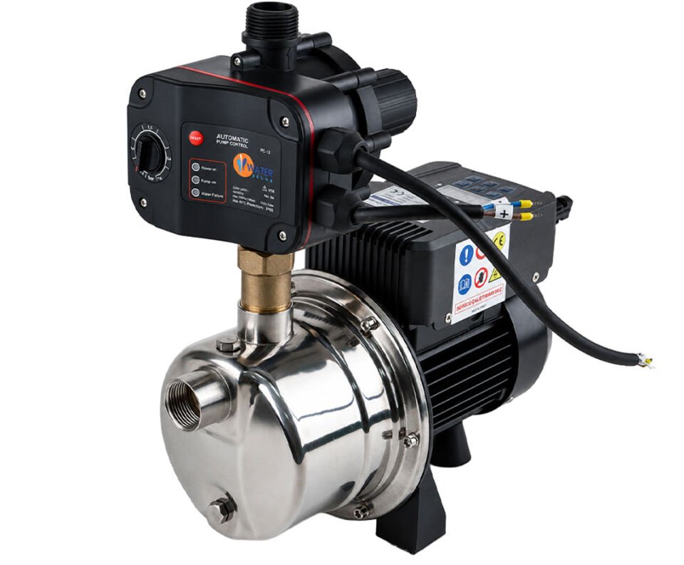 24 Volt DC Hidromatlı, Susuzluğa Karşı Korumalı Hidrofor 400 Watt 2 Kat 2 Daire