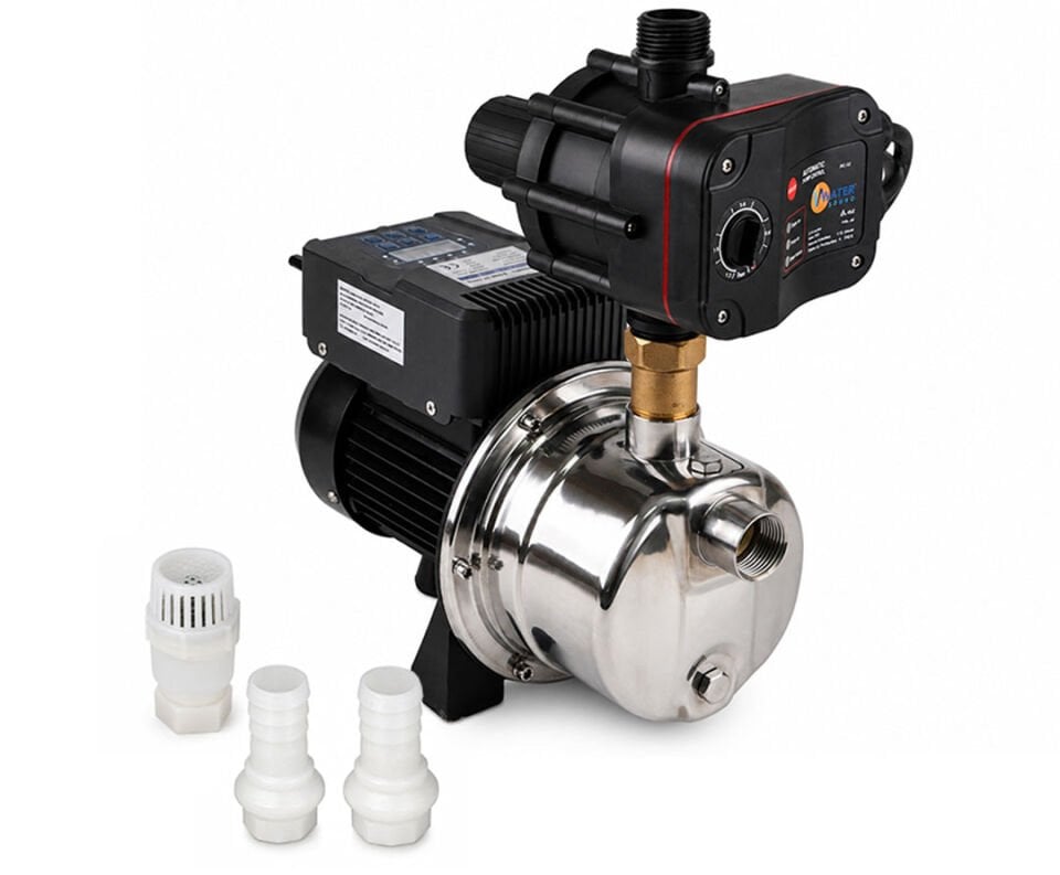 24 Volt DC Hidromatlı, Susuzluğa Karşı Korumalı Hidrofor 400 Watt 2 Kat 2 Daire