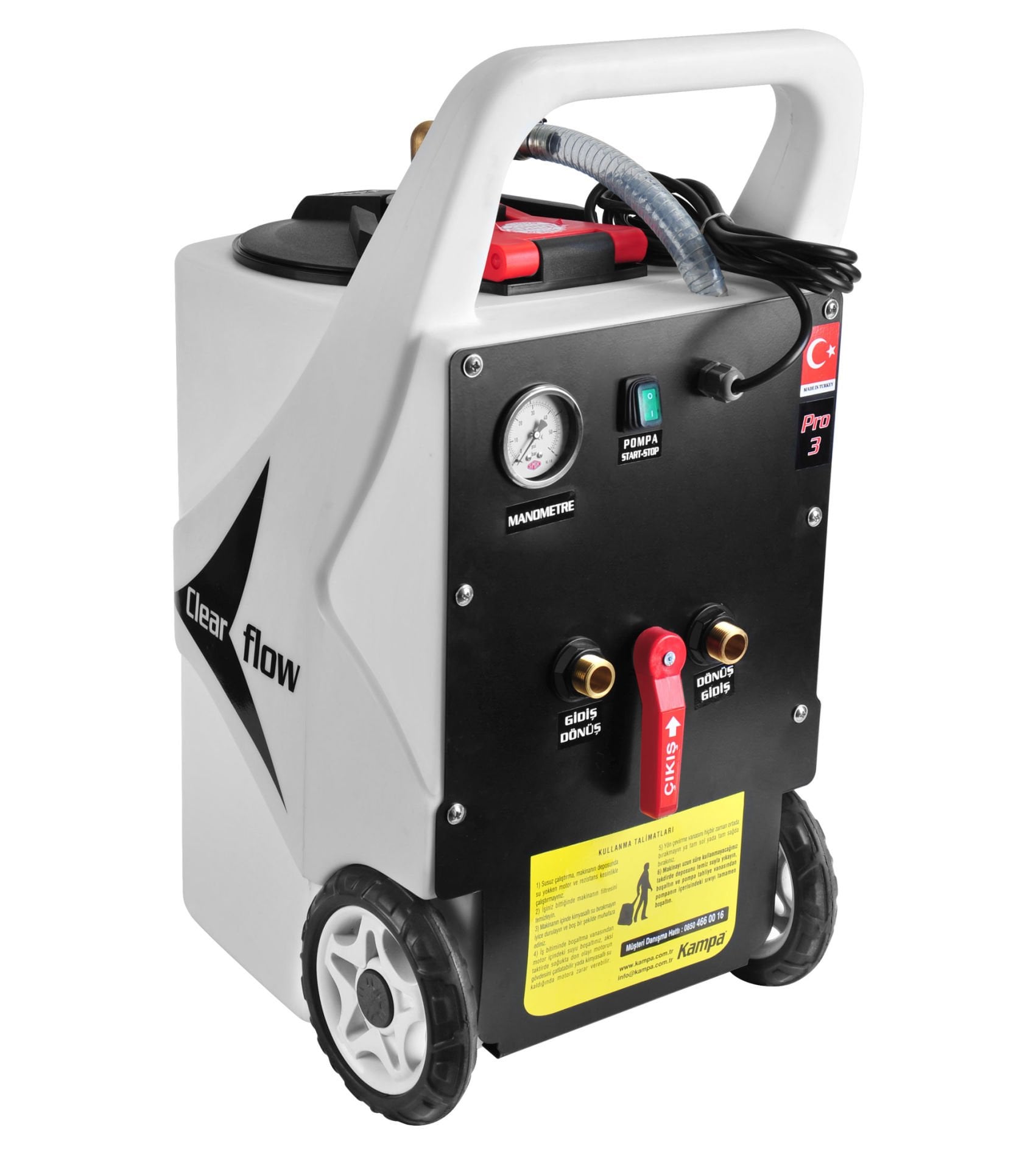 Kampa Çift Yönlü Petek Temizleme Makinası Pro-3