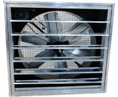 Modern Teknik KP 100 X 100 Otomatik Panjurlu Sera ve Kümes Fanı 0,55 kW 20.000 m³/h Trifaze