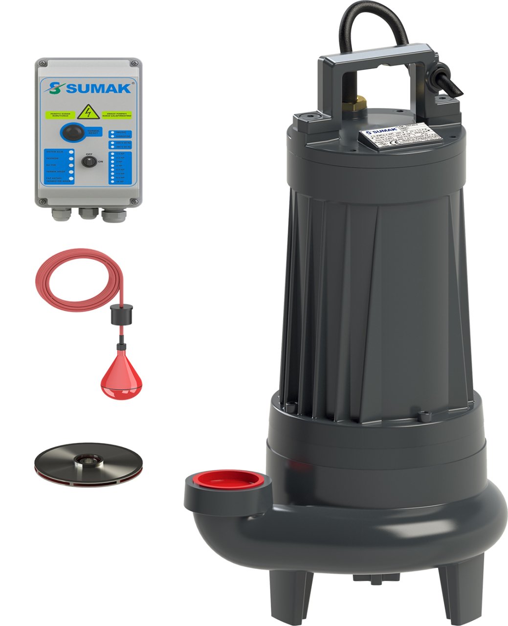 Sumak SDT 25/2 Temiz Su Dalgıç Pompa Trifaze 3 Hp Fiyatı