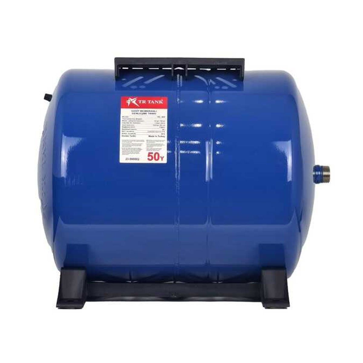 TR TANK 50 Litre 10 Bar Sabit Membranlı Patlamayan Yatay Genleşme Tankı