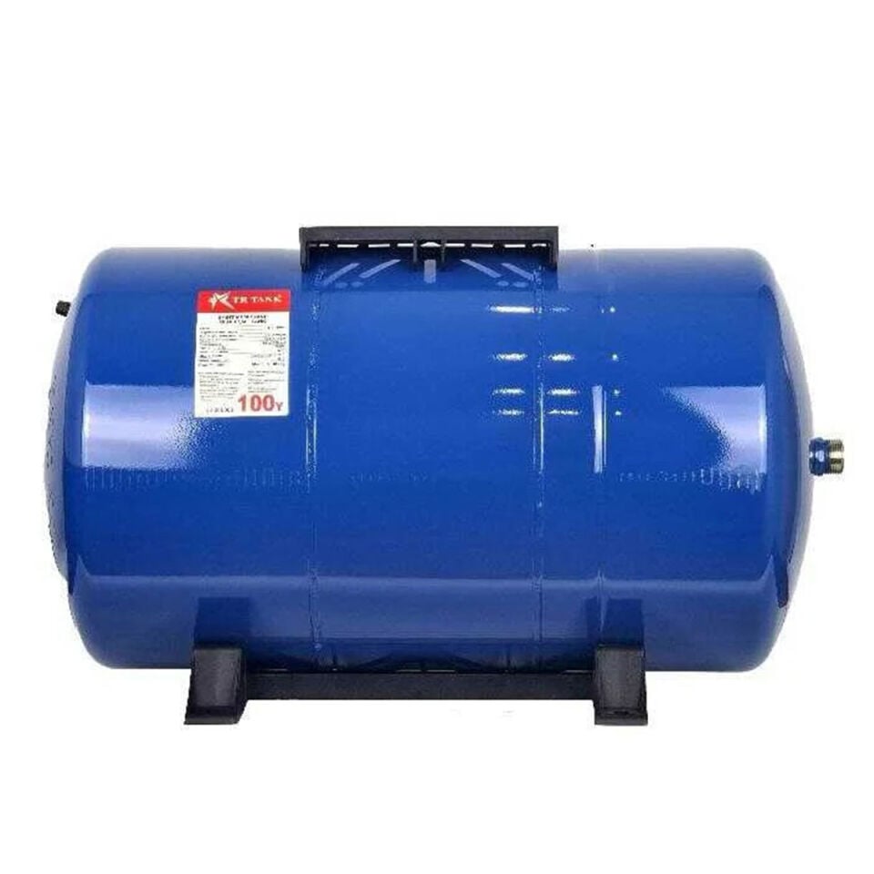 TR TANK 100 Litre 10 Bar Sabit Membranlı Patlamayan Yatay Genleşme Tankı