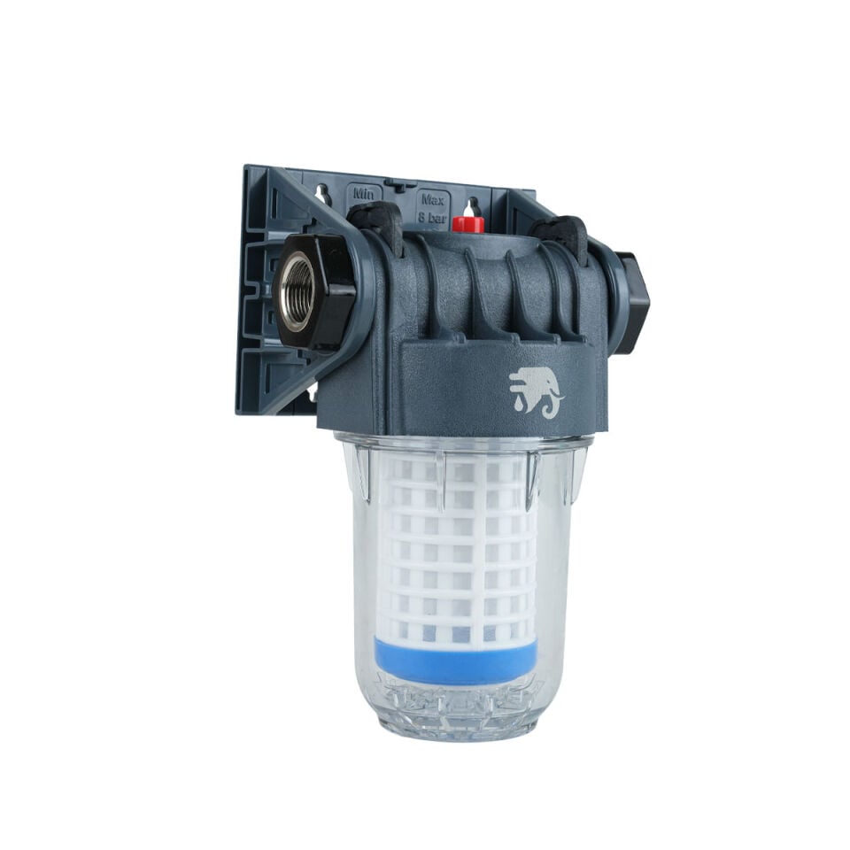 EuroFil 5'' Yıkanabilir Kartuşlu Filtre Takımı 3/4 inc 50 Mikron