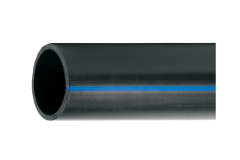 PE100 Hdpe Sert Polieten Basınçlı Boru 100 Metre 10 Bar 63mm