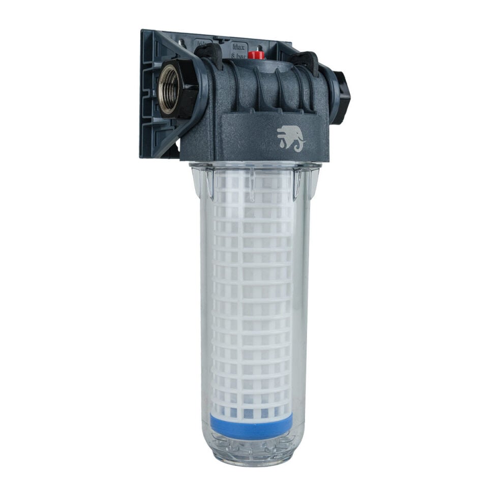 EuroFil 10 inç Yıkanabilir Su Filtresi 3/4 inc 100 Mikron