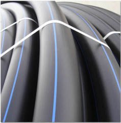 PE100 Hdpe Sert Polieten Basınçlı Boru 100 Metre 10 Bar 63mm